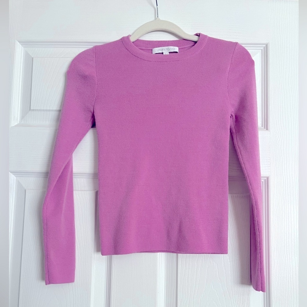 Urban Revivo sweater purple size small 4
